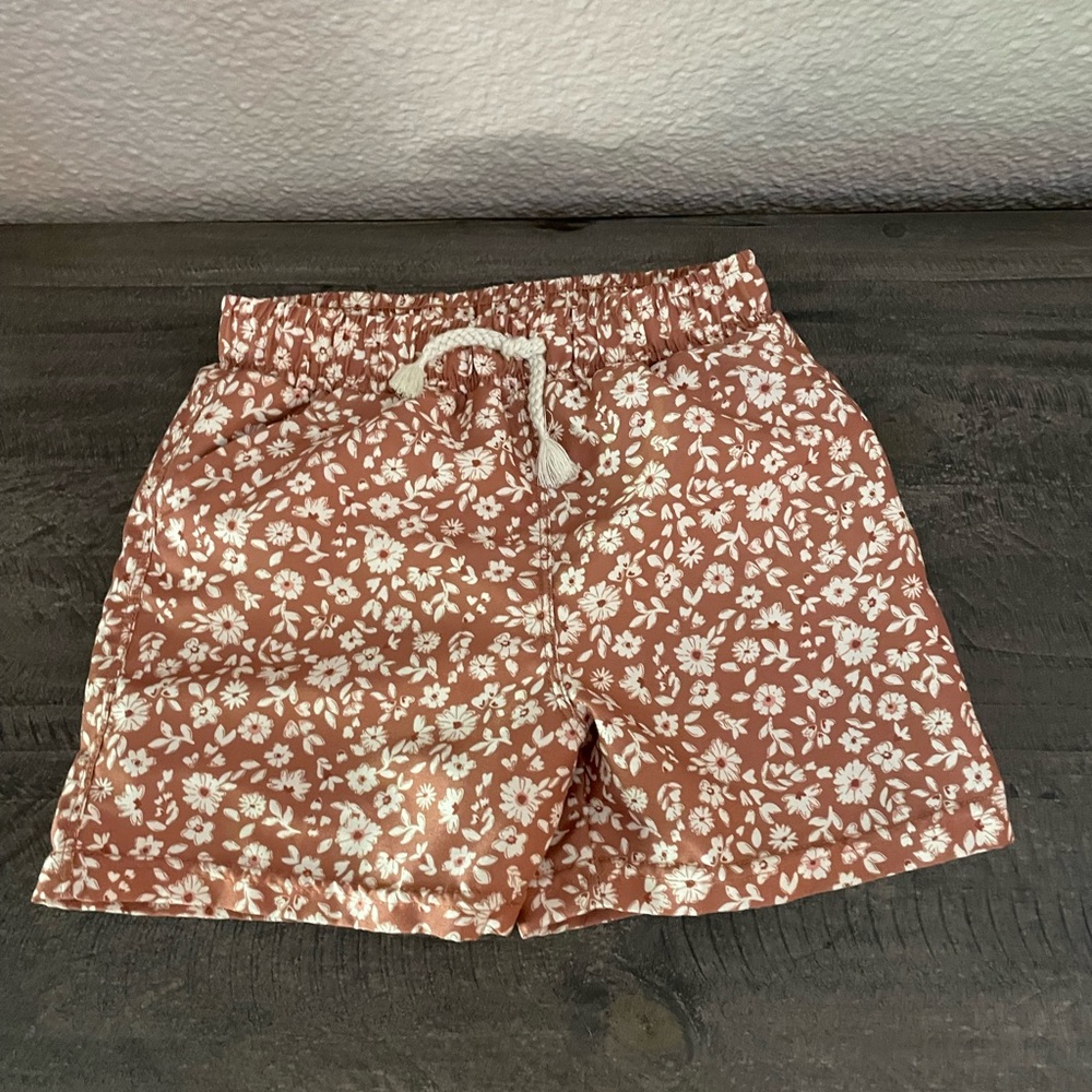 Floral Kids swim trunks Shorts